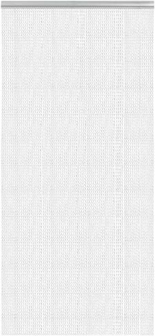 Aluminium Chain Door Fly Screen 39.4x89.0 Inch Adjustable Width Length, Keep Flies Wasps Out, Privacy Barrier for Home Kitchen Restaurant Cafe Pub in Kuwait