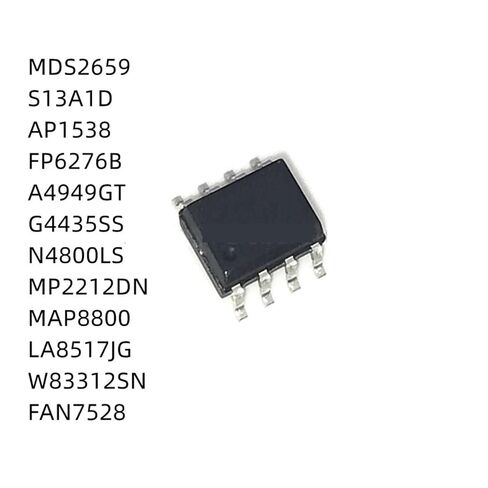 5 قطعة MDS2659 S13A1D AP1538 FP6276B G4435SS N4800LS MP2212DN MAP8800 LA8517JG W83312SN FAN7528 SOP-8 رقاقة (N4800LS) in Kuwait