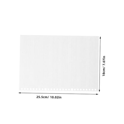 BESTonZON 2 Books Manuscript Refill Paper: 10x7 Lined Music Notebook Sheets - Blank Staff Paper Loose-leaf for Musicians Students Staff in Kuwait