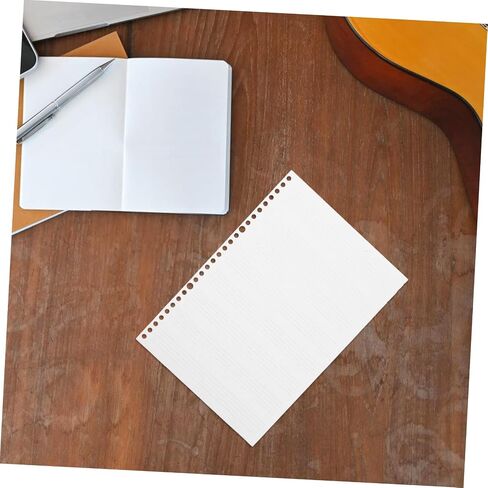 BESTonZON 2 Books Manuscript Refill Paper: 10x7 Lined Music Notebook Sheets - Blank Staff Paper Loose-leaf for Musicians Students Staff in Kuwait