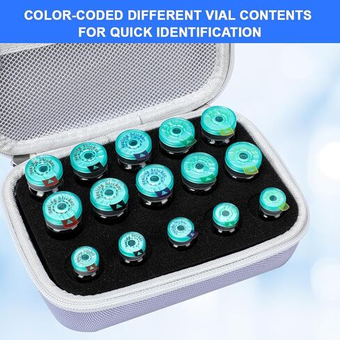 Vials Sealing Stickers 120Pcs Transparent Self Adhesive Sticker Laboratory Circle Sealing Labels for 13mm 20mm Aluminum Plastic Caps in Kuwait