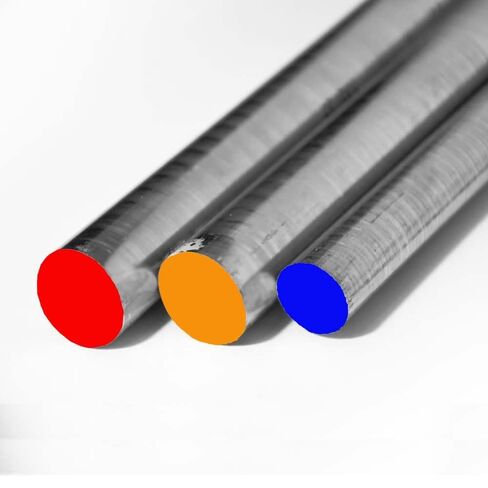 0.500 (1/2 بوصة) × 36 بوصة، قضيب دائري فولاذي D2، DCF، كبير الحجم in Kuwait