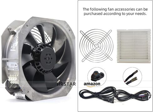 Original New Fan W2E200-HH38-07 230V 80W cabinets Cooling Fans in Kuwait