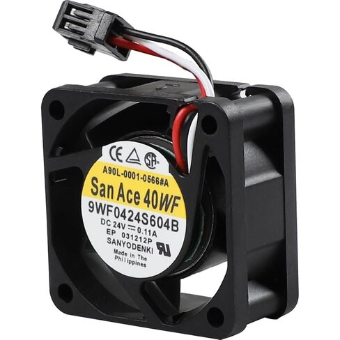 9WF0424S604B A90L-0001-0566#A Cooling Fan Replacement for FANUC Machine Tool System 40WF 40×40×20mm 4CM DC 24V 0.11A 3-Wire in Kuwait