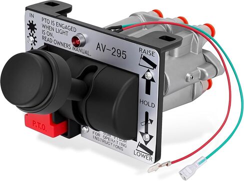 AV295 PTO صمام التحكم في نقل الهواء للرافعة مع التشغيل التلقائي والدفع للتوصيل، صمام خلع الطاقة متوافق مع سلسلة K90، للنظام الهيدروليكي لشاحنة قلابة، يستبدل # 328388-79X، 329358X in Kuwait