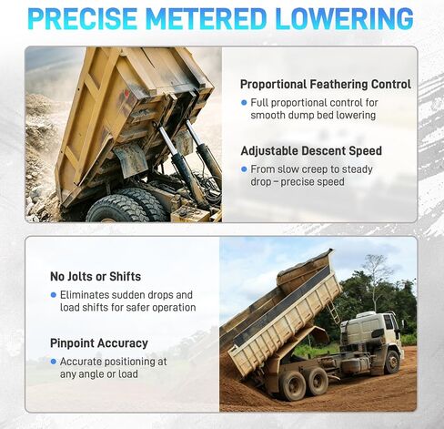 AV295 PTO صمام التحكم في نقل الهواء للرافعة مع التشغيل التلقائي والدفع للتوصيل، صمام خلع الطاقة متوافق مع سلسلة K90، للنظام الهيدروليكي لشاحنة قلابة، يستبدل # 328388-79X، 329358X in Kuwait