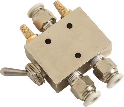TAC2-41V Pneumatic Valve 2 Position 5 Way Mechanical Air Control Switch with 6mm Connector for Automation Equipment in Kuwait