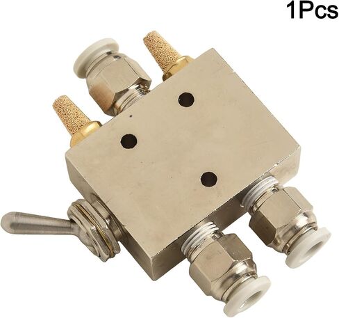 TAC2-41V Pneumatic Valve 2 Position 5 Way Mechanical Air Control Switch with 6mm Connector for Automation Equipment in Kuwait