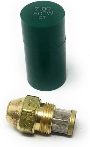 DELAVAN 7.00 GPH 80° W فوهة موقد الزيت مع مصفاة شبكية، نحاس in Kuwait