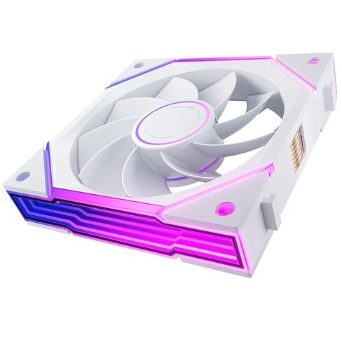 مروحة حافظة كمبيوتر AsiaHorse Nyota Ultra مقاس 120 مم - تصميم مستوحى من الفضاء (مرآة إنفينيتي + حلقة RGB)، 9 شفرات 58.5 CFM، بناء معياري، وسادات سيليكون فائقة الهدوء، محمل مائي هادئ للتحكم في PWM in Kuwait