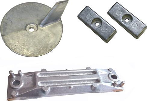 طقم أنود الزنك يناسب هوندا 40-50HP طقم أنود الزنك من الدرجة العسكرية الأمريكية يحل محل 8m6008008، 06411-ZV5-000،41107-ZV5-000 in Kuwait
