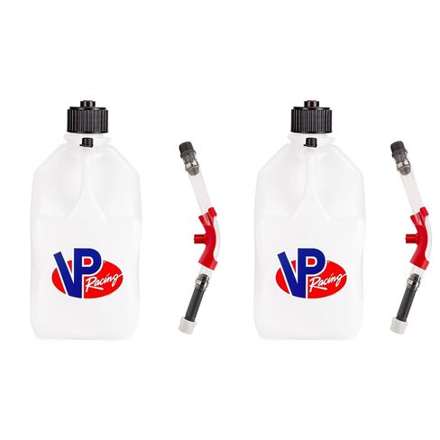 VP Racing 3562-CA، إبريق SQUARE Motorsport سعة 5.5 جالون - أخضر، مع خرطوم فلتر فاخر، وخرطوم بندر - (4 عبوات) in Kuwait
