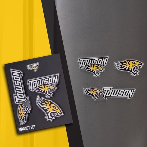Desert Cactus Towson University Acrylic Magnet 3 Pack TU Tigers Decorative Design Officially Licensed (Magnet Set A) in Kuwait