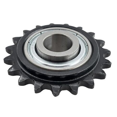 #35 Roller Chain Idler Sprocket Type C 5/8" bore 19 Tooth with Bearing 203KRR2,Hardened Antirust 1045 Steel Drive Sprockets 35BB19-5/8 in Saudi Arabia