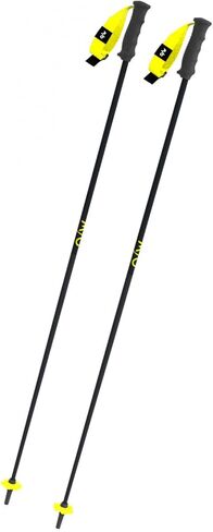 Fischer ONE Way Unisex GT 14 Alpine Poles | Durable Lightweight Aluminum Outdoor Winter Sports Skiing Poles with Comfortable Grip & Quick-Adjust Strap for All-Mountain Skiers in Kuwait