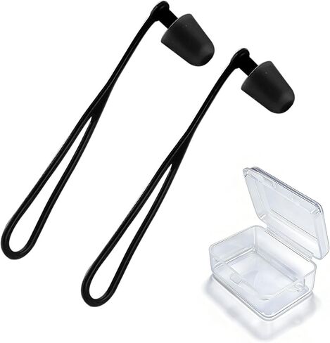 Reusable Silicone Swimming Ear Plugs with Anti-Loss Cord, Ear Plugs for Swimming Swim Shower Surfing Adult Prevent Water in Ear in Kuwait