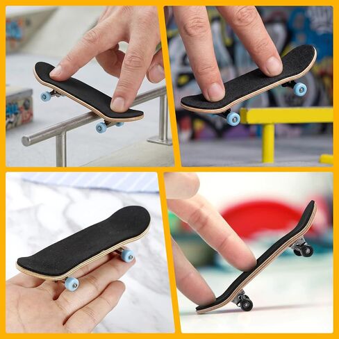 Fingerboard Grip Tape, 30 PCS Foam Grip Tape for Fingerboards, Self-Adhesive Non-Slip Grip for Mini Finger Skateboard Decks, Easy-to-Trim Foam Replacement Tape, Black in Kuwait
