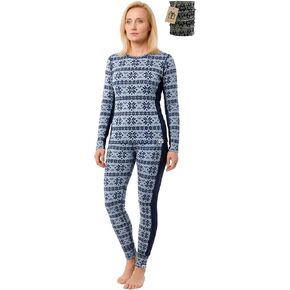 MERINNOVATION Merino Wool Base Layer Set for Women - Size S 100% Merino Wool Thermal Underwear Sets - Top, Bottom in Kuwait