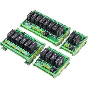 2-24CH 16A Pluggable Optocoupler Isolation Relay Module Supply Voltage: 12V/24V Trigger 1.8V(6CH) in Kuwait