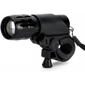 1pcs Portable, Expandable, and Focused Aluminum Alloy Flashlight Bicycle Accessories LED Strong Light Outdoor Long Beam Lighting in Kuwait
