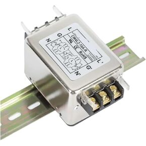 CW4L2-3A/6A/10A/20A/30A-R Bottom Clip Rail Type Single-Phase 220V Power Filter Purification Anti-Interference(CW4L2-20A-R) in Kuwait