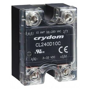 CRYDOM 1-Pole Surface Mount Solid State Relay; Max. Output Amps w/Heat Sink: 10 in Saudi Arabia