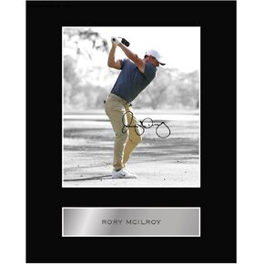 توقيع مطبوع مسبقًا مُوقع من Rory McIlroy عرض الصور المُثبتة #01 DRV صورة توقيع مطبوعة مقاس 10x8 بوصة in Kuwait