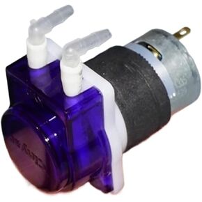 12V 18V 24V Small Mini Peristaltic Pump Dosing Pump Micro Self-priming Suction Water Pump Reversible Direction Lab Analytic in Kuwait