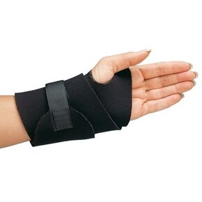 Comfort Cool Wide Wrist Wrap, Black in Saudi Arabia