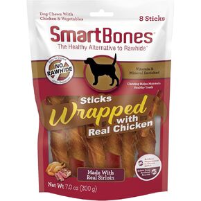 SmartBones SmartStick ملفوفة بالدجاج الحقيقي، عدد 1 (عبوة من 8 قطع) in Kuwait