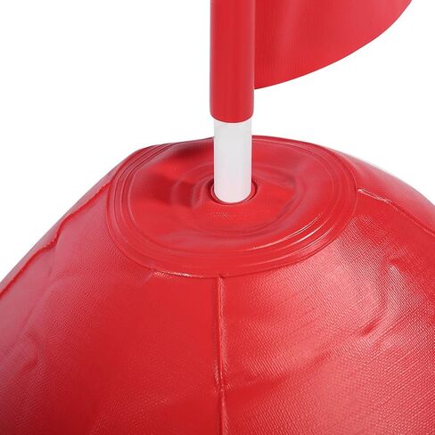 Inflatable Dive Buoy with Flag, Dive Flag Mounting Kit PVC Diving Surface Marker Inflatable Signal Floater for Scuba Diving Freediving Snorkeling Swimming in Kuwait