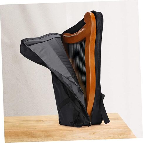 Yardwe حقيبة حمل محمولة من Lyre Harp مزودة بسحّاب وحقيبة تخزين غير قابلة للانزلاق حافظة واقية سميكة لسلسلة Lyre متينة ومريحة لحامل أدوات الموسيقى in Kuwait