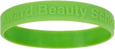Personalized Silicone Wristbands, Custom Rubber Bracelets Add Your Text & Logo Bulk Sizes for Events, Merch, Campaigns and Awareness in Kuwait