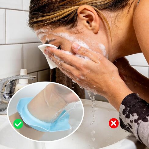 8 Pcs Wrist Bands for Washing Face, Universal Silicone Face Wash Wristbands for Men Women, Prevent Water from Spilling Down Arms in Saudi Arabia