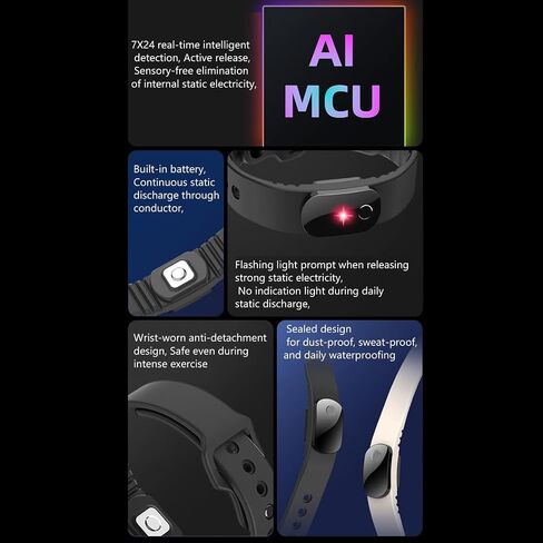 Anti Electrostatic Wristband Featuring Real Time Electrostatic and Discharge for Improved Comfort in Saudi Arabia