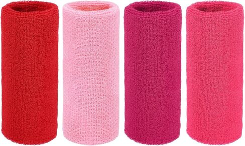 Wristbands Sweatbands, Wrist Bands for Sweat Sports Wristband for Tennis/Basketball/Football/Running/Working Out in Kuwait