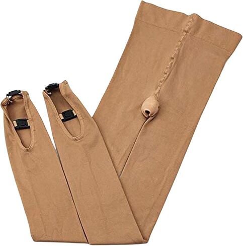 Figure Skating Boot Tights for Women Girls, Over the Boot Thermal Tights Leggings for Competition Training, Nylon, L XL in Kuwait
