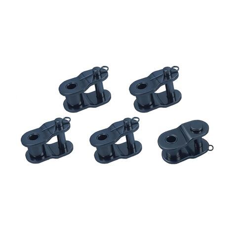 #50 سلسلة دوارة نصف وصلة - درجة 5/8 بوصة، متوافقة مع ANSI، فولاذ كربوني، 5 عبوات لتعديل طول السلسلة وإصلاحها in Kuwait