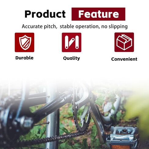 findmall 80H Heavy Duty Roller Chain 10 Feet with 1 Connecting Links, 120 Links, Carbon Steel in Kuwait
