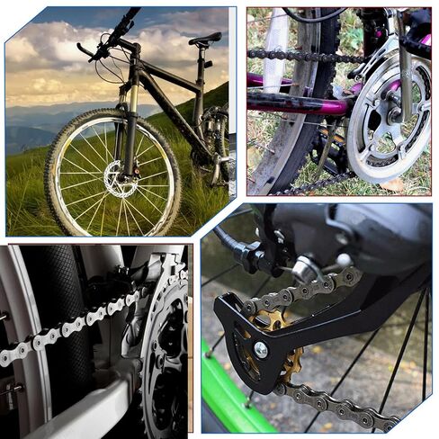 findmall 80H Heavy Duty Roller Chain 10 Feet with 1 Connecting Links, 120 Links, Carbon Steel in Kuwait
