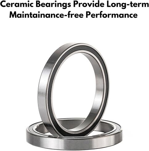 T47 Ceramic Bearing Bottom Bracket for 24mm Spindle and 86mm BB Shells - Compatible with Shimano Hollowtech II Cranksets - High-Performance Road & MTB BB in Saudi Arabia