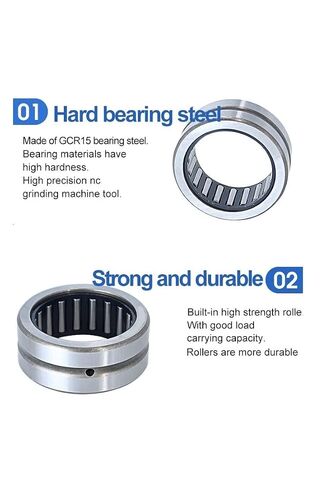1PC NKS37 Needle Roller Bearing Without Inner Ring 37x52x22mm Precision Bearings in Kuwait