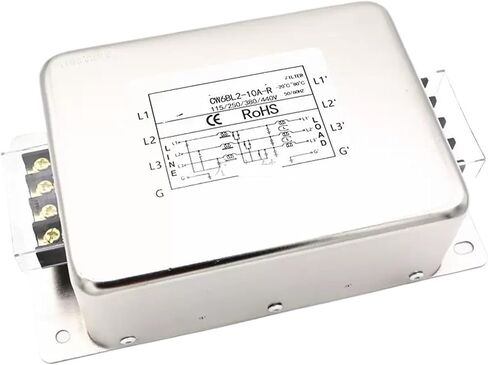 CW6BL2-10A/20A/30A-R مرشح طاقة الإدخال ثلاثي الطور ثلاثي الأسلاك ثنائي القطب 380 فولت (CW6BL2-20A-R) in Kuwait