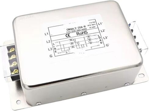 CW6BL2-10A/20A/30A-R مرشح طاقة الإدخال ثلاثي الطور ثلاثي الأسلاك ثنائي القطب 380 فولت (CW6BL2-20A-R) in Kuwait