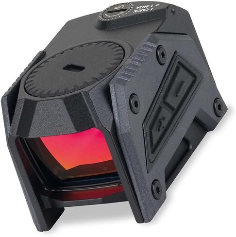 3.3 MOA Motion-Activated Mini Red Dot Compact Reflex Sight，FMC Lens Optics Scope，8 Day & 2 Night Brightness，with MOS/RMR Footprint Plates Base & 20mm Rail Riser Mount，Black in Kuwait