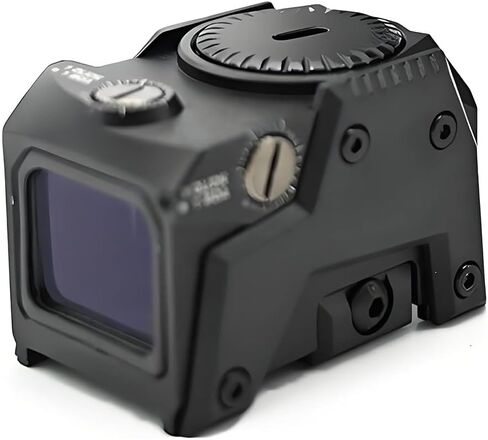 3.3 MOA Motion-Activated Mini Red Dot Compact Reflex Sight，FMC Lens Optics Scope，8 Day & 2 Night Brightness，with MOS/RMR Footprint Plates Base & 20mm Rail Riser Mount，Black in Kuwait