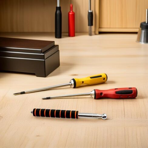 ULTECHNOVO Telescopic Wall Check Hammer 51 Inch with Sound and Wall Features, Metal and Plastic Construction with Lanyard for Blackboard Presentations and Tour Guides in Kuwait