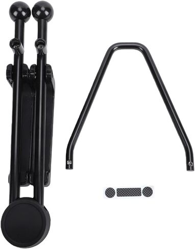 Cryfokt Guitar Stand, Compact Folding Stable Tripod Electric Guitar Stands Floor, Portable Floor Stand with Triple Silicone Protection for Violin Ukulele Bass Banjo in Kuwait