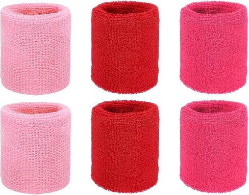 Wristbands Sweatbands, Wrist Bands for Sweat Sports Wristbands for Tennis/Basketball/Football/Running/Working Out/Youth in Kuwait