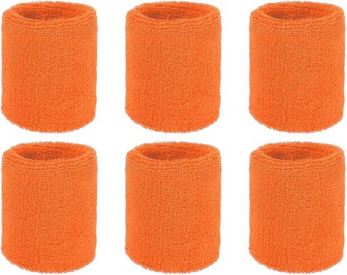 Wristbands Sweatbands, Wrist Bands for Sweat Sports Wristbands for Tennis/Basketball/Football/Running/Working Out/Youth in Kuwait